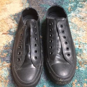 Black Rubber Converse